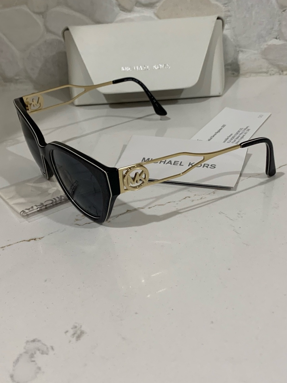 Michael Kors Women's Lake-Como MK2154 300673 Dark Tortoise 54-19-140 Sunglasses